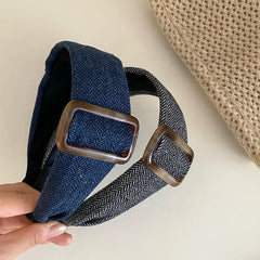 Trendy Elegant Sweet Wide Head Band for Girls Graceful French Style Hair Band for Women Ladies Hair Accessories in Stock Chic