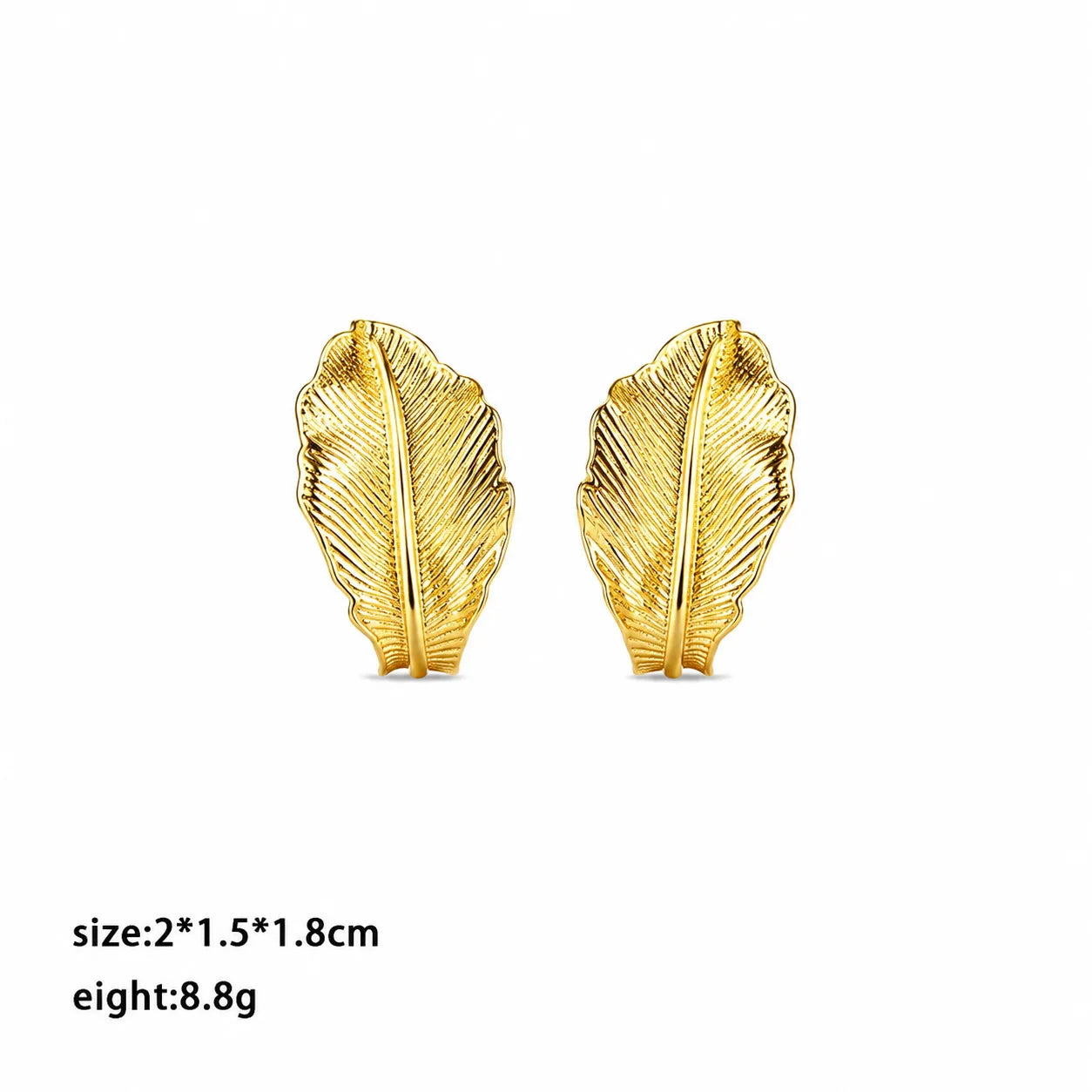 Women Gold Shape Copper S925 Silver Earring Elegant Fashion Trendy Low MOQ Factory Price in Stock Bulk Jewelry for Female Causal