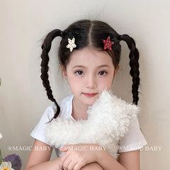 Simple Star Polka Dot Hair Clips for Baby Girls Fashion Cute Sweet Alligators for Kids Children Hair Accessories in Stock Chic