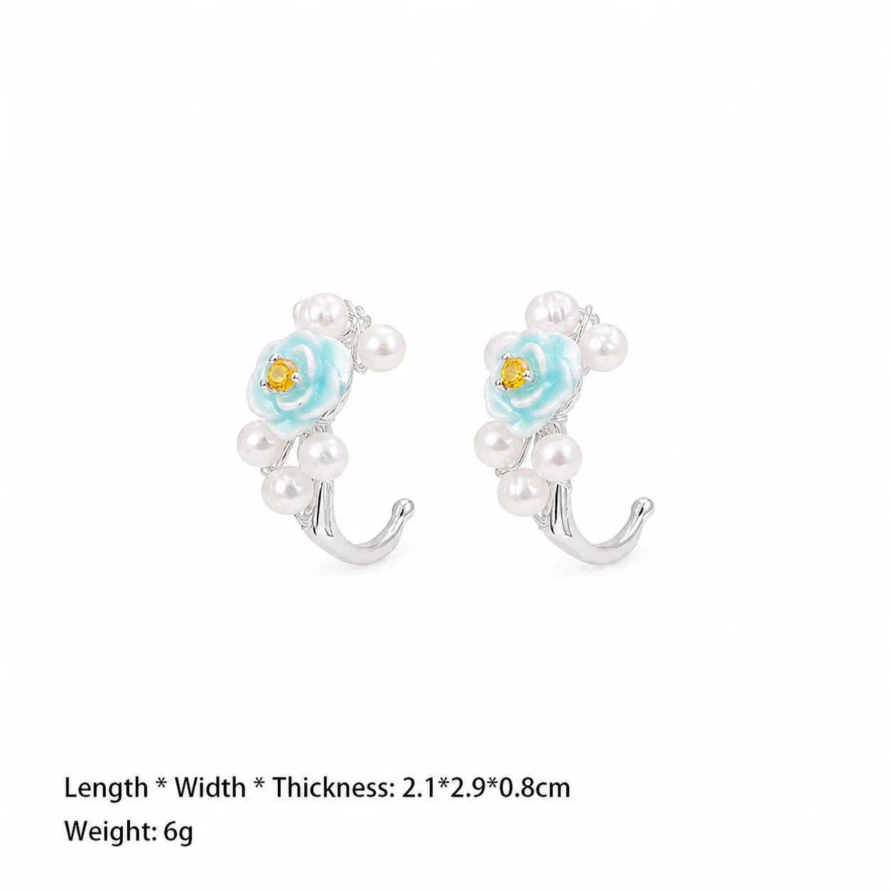 Fashion Flower Copper 18K Gold Plated Hoop Earrings for Girls Sweet Butterfly Jewelry for Women Ladies Wholesale China Supplier