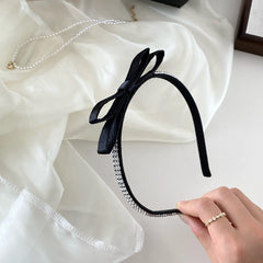 Brand New Elegant Bowknot Sequined Head Band for Girls PrincessStyle Hair Accessories Stunning Trendy Hair Band for Women Ladies