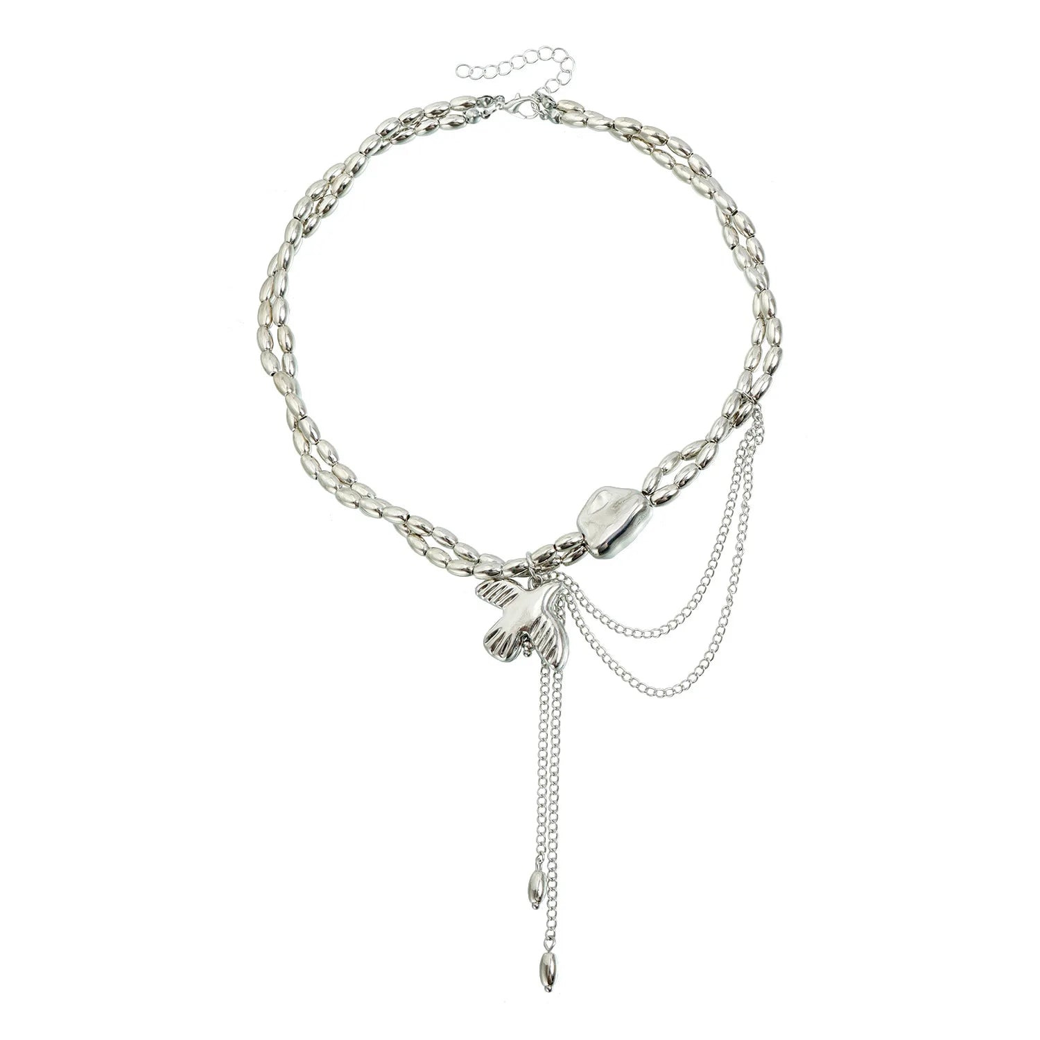 Fashion Bird Chain Animals Dainty Necklaces for Girls Elegant Glamorous Jewelry for Women Ladies Accessories Chinese Supplier