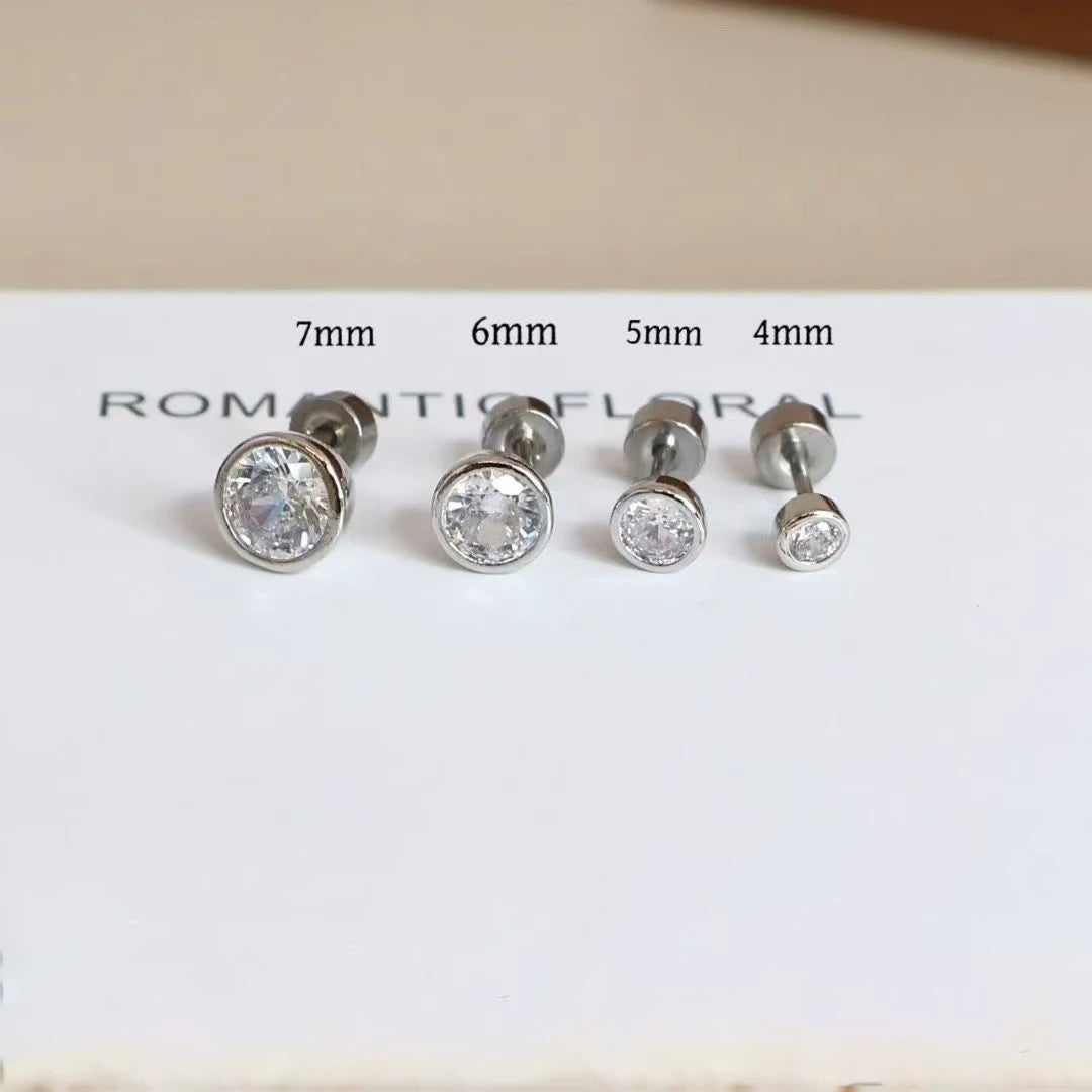 Fashion Elegant Flower Glitter Imitation Pearl Clip on Earrings for Girls Sweet Chic Jewelry for Women Ladies Accessories