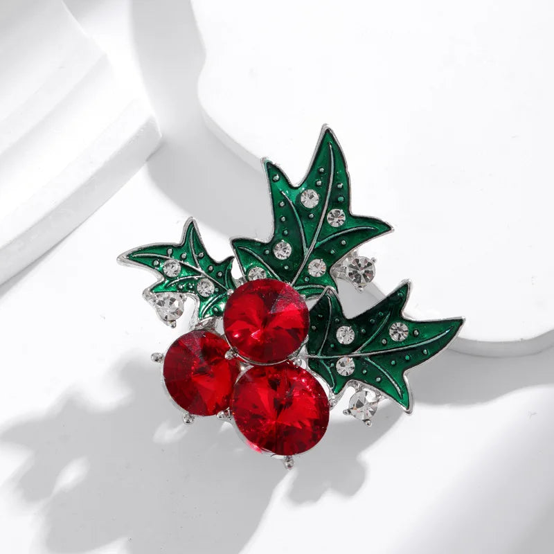 Fashion Glitter Sparking Elegant Brooches for Girls Sweet Glamorous Charms Pins Jewelry for Women Ladies Accessories Wholesale