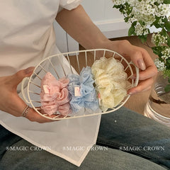 Sweet Solid Color Small Hair Ties for Women High Elastic Fashion Modern in Stock Scrunchies for Daily Sports Use Hair Accsseory