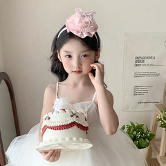 Girly Aesthetic Solid Color Imitation Pearl Bowknot Alligator Clips Headbands Sweet Fashion in Stock Hairband Clips Accessories