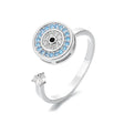 The opening is adjustable. / Silver02
