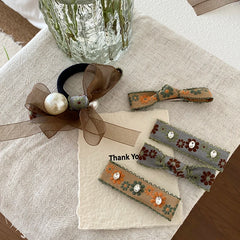 Fashion Chic Glitter Bowknot Flower Hair Claw Clips for Girls Trendy Stylish Haarspange for Women Lady Hair Accessories Elegant