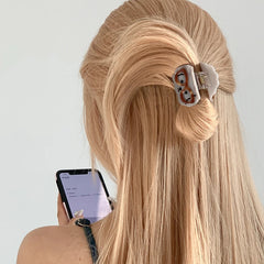 Cute Mini Sweet Dog Hair Claw Clips for Girls Glasses Acryclic Haarspange for Women Ladies Chic Stylish Hair Accessories