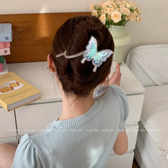 Butterfly Sweet Cute Hair Clips for Girls Princess Style Fashion Elegant Graceful Haarspange for Women Ladies Hair Accessories