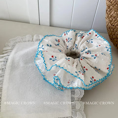 Women Hair Ties Fabric Durable Elastic Customized in Stock Scrunchies Girly Aesthetic Stunning Hair Accessories for Daily Use