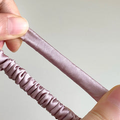 Classic Simple 100% Silk Scrunchies for Girls High Elastic Fashion Hair Ties Sweet Style Hair Accessories for Women and Ladies