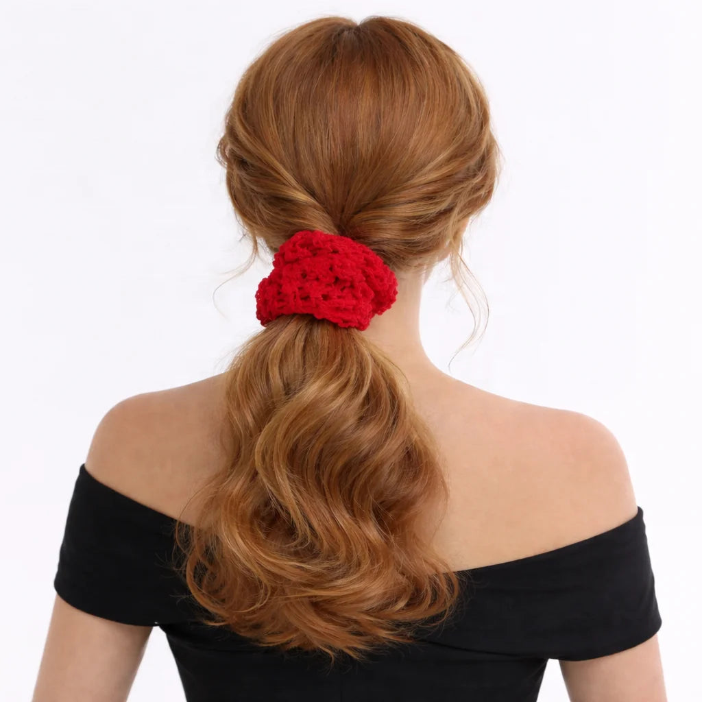 Fashion Trendy Solid Color Scrunchies for Girls Sweet Elegant Hair Ties for Women Ladies Hair Accessories Chinese Supplier