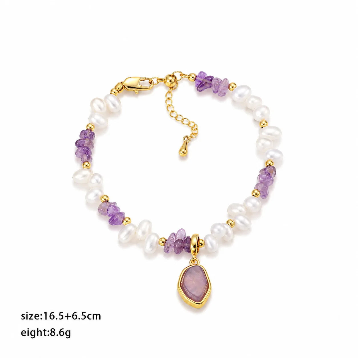 Fashion Pearl Elegant Copper Bracelets for Girls Sweet Dainty Jewelry for Women Ladies Wholesale China Manufacturer Bulk