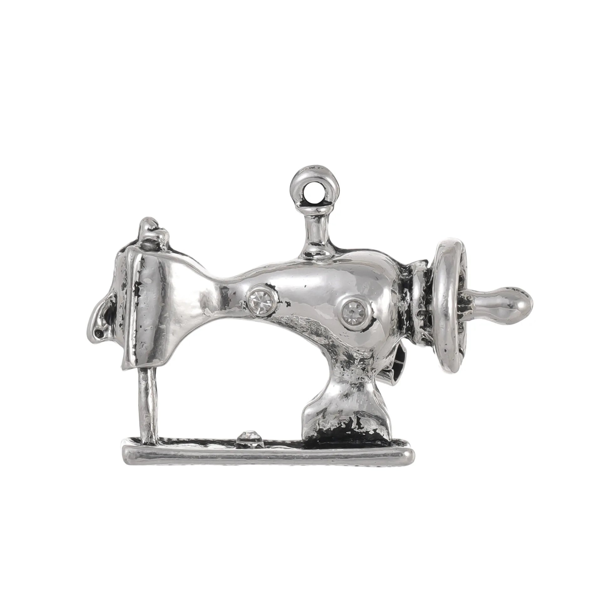 Fashion Sewing Machine Elegant Brooches for Girls Vintage Retro Pins Jewelry for Women Ladies Accessories Chinese Supplier