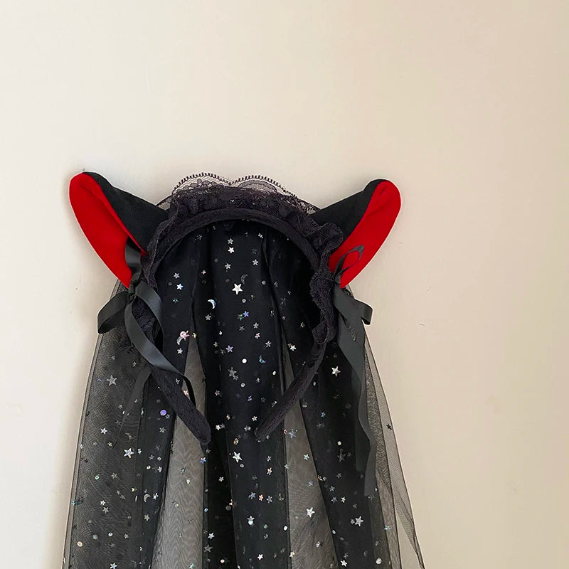 Women Hot Sale Halloween Festival Celebration Glowing Version Hairbands Fashion Elegant Bulk Order in Stock  Headbands Accessory