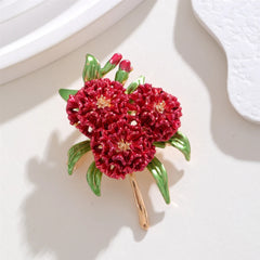 Fashion Flowers Sweet Elegant Brooches for Girls Elegant Floral Charms Pins Jewelry for Women Ladies Accessories Wholesale