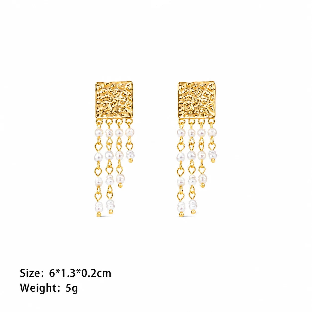 Women Freshwater Pearl S925 Silver 18k Gold-plated Drop Earring Elegant Glamorous Fashion Factory Price in Stock Daily Jewelry