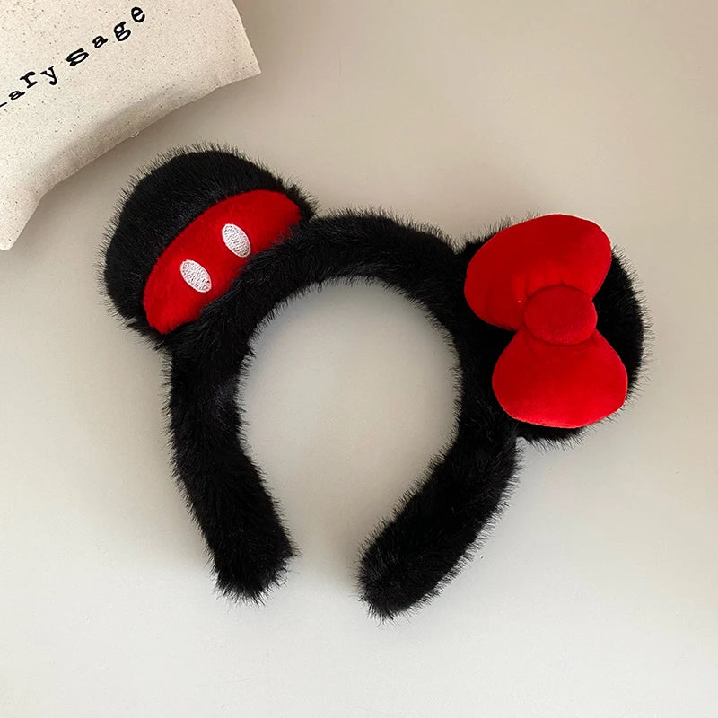 Cute Sweet Fluffy Hairband for Baby Girls Bowknot Cartoon Head Band for Kids Children Hair Accessories Chinese Suppliers