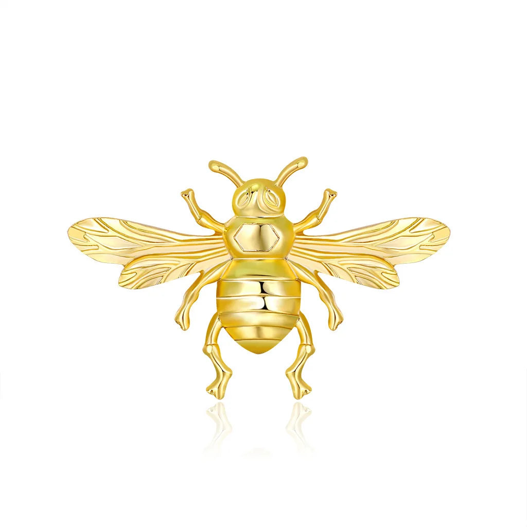 Fashion Trendy Sweet Trendy Bees Animals Brooches for Girls Stylish Pins Jewelry for Women Ladies Accessories Wholesale Chic
