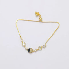 Female Yellow Slim Chain Simple Necklace Fashion Trendy Glitter Sparking Lightweight Customized Bulk Order Jewelry Accessories