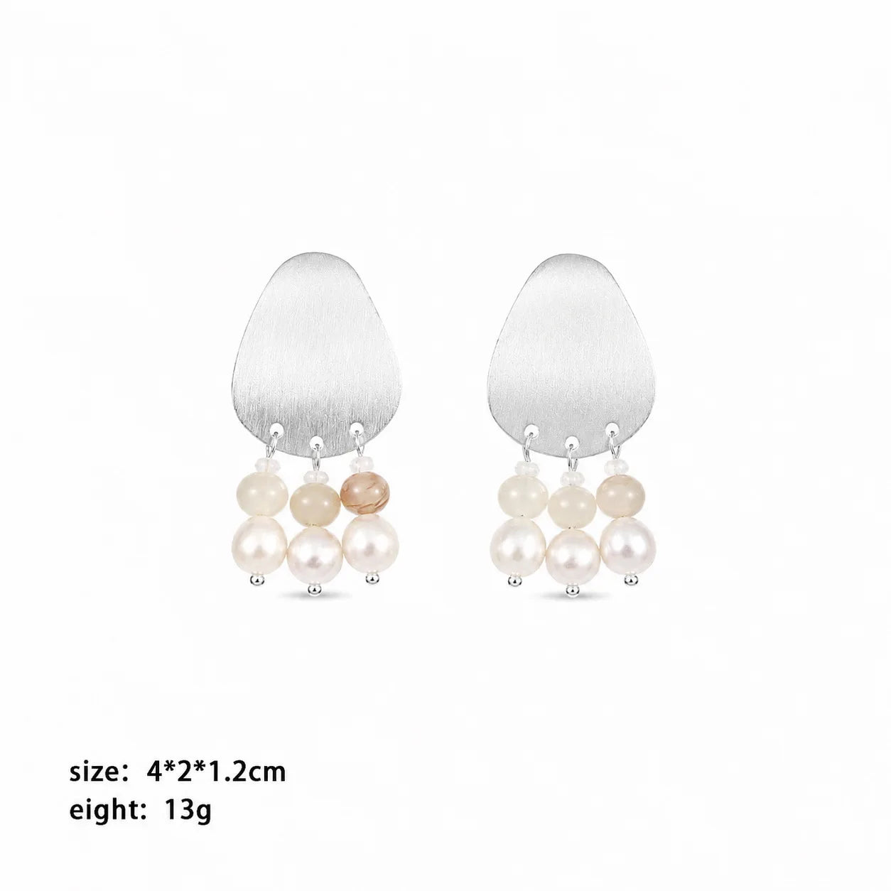 Fashion Trendy Elegany Pearl Drop Earrings for Girls Chinese Style Copper 18K Glod Plated Jewelry for Women Ladies Wholesale