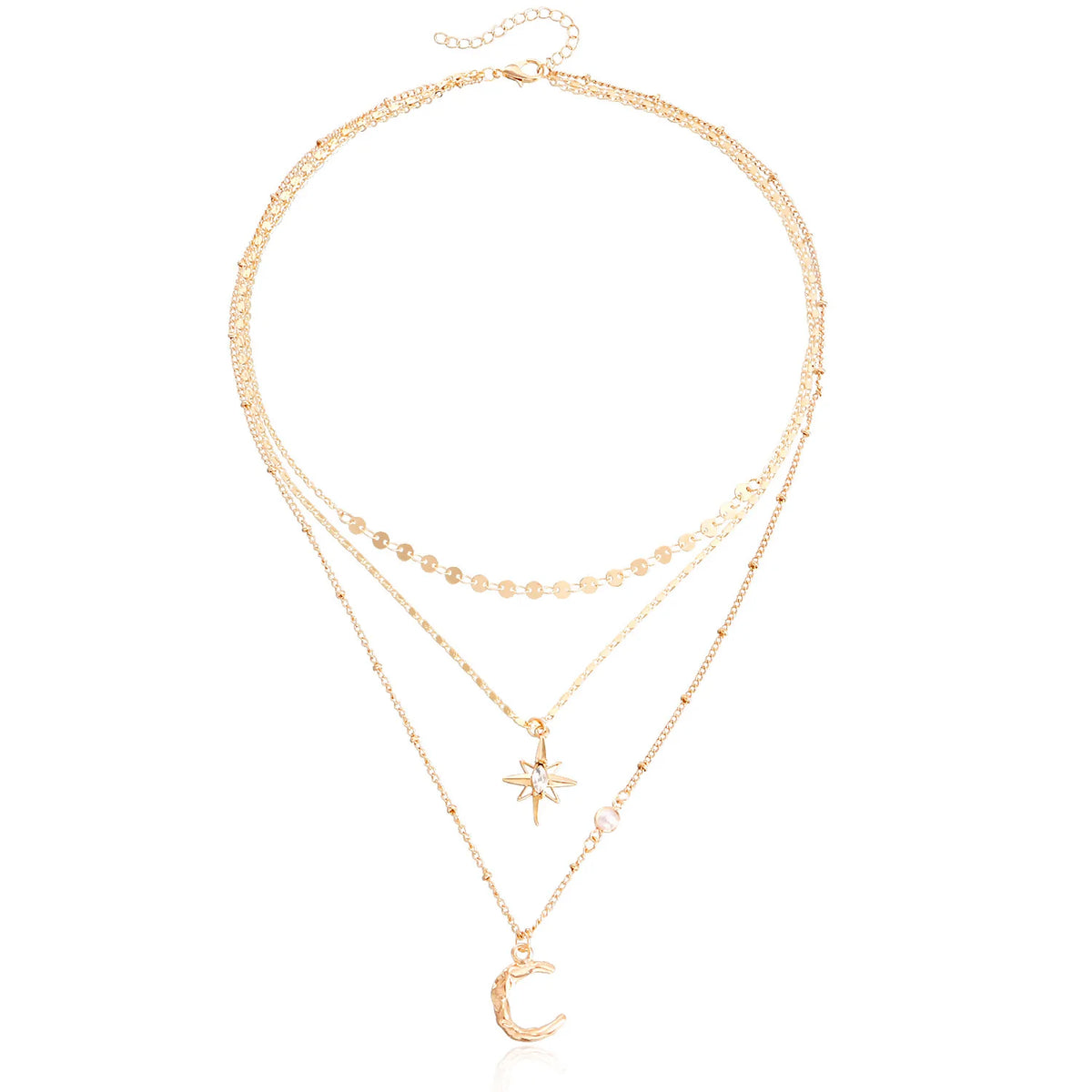 Fashion Elegant Layered Wearing Sweater Chains for Girls Stylish Graceful Jewelry for Women Ladies Accessories Daily Wholesale