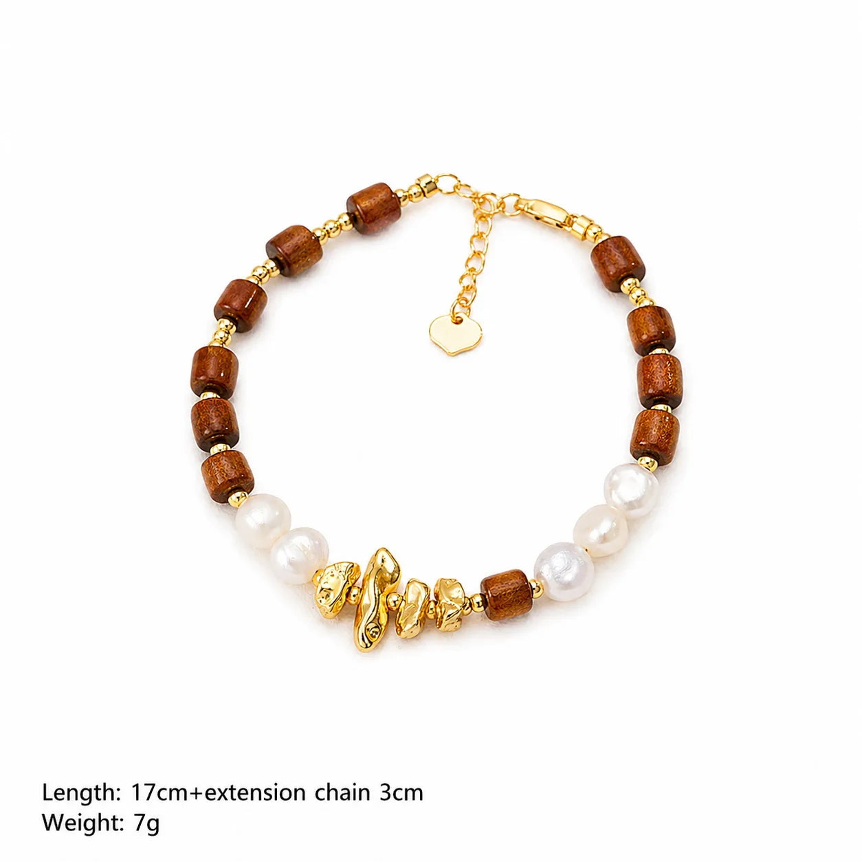 Fashion Turquoise Baroque Pearl Natural Stone Freshwater Pearl Bracelets for Girls Vintage Jewelry for Women Ladies Wholesale