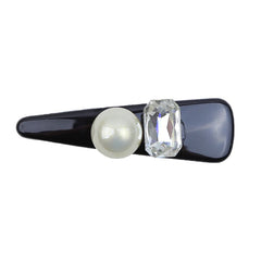 Vintage Glitter Imitation Pearl Hair Clips Chic Alloy Hair Accessories for Girls and Women Sparkle Fashion for Parties