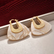 Beige Triangular