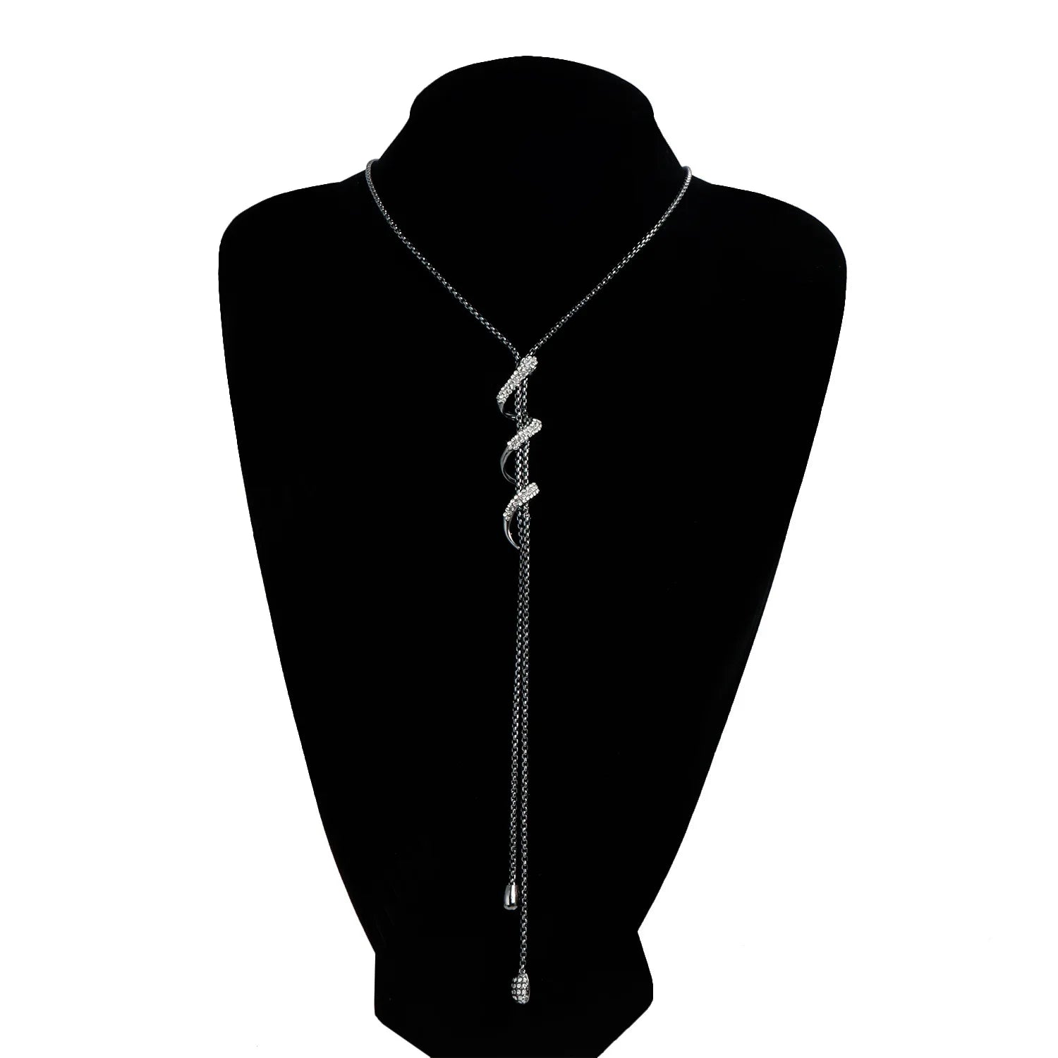 Fashion Simple Sweater Chain Necklaces for Girls Minimalistic Trendy Stylish Jewellry for Women Ladies Accessories Wholesale