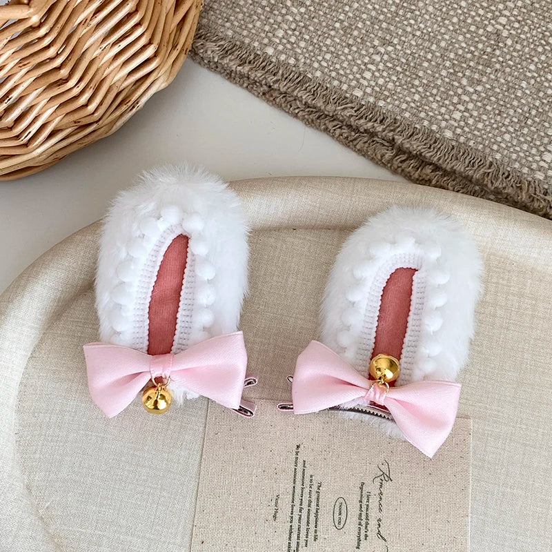Sweet Cute Princess Style Hair Clips for Baby Girls Animals Bunny Cat Cartoon Alligators for Kids Children Hair Band Accessories
