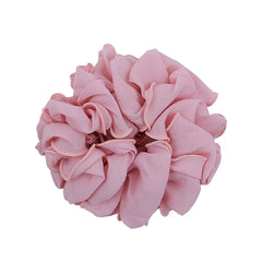 Women's Elegant Lightweight Thick Thin Hair Scrunchies Solid Color Large Hair Ties Accessory Vintage Party Style Wholesale Stock