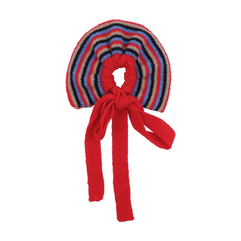 Fashion Simple Chinese Style Scrunchies for Baby Girls Cute Sweet Elegant Hair Ties for Kids Children Hair Accessories in Stock