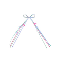 Kids Bowknot Ribbon Decorative Alligator Clips Sweet Colorful Fashion Wholesale in Stock Hairpins Accessories for Children Daily