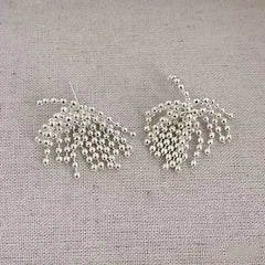 Female New Design Hot Sale Wheat Spike-shaped Drop Earring Fashion Chic Dainty Charms Wholesale Jewelry Accessories for Causal