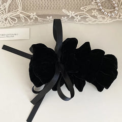 Sweet Solid Color Simple Hair Clips for Girls Luxury Simple Elegant French Style Banana Clips for Women Ladies Hair Accessories