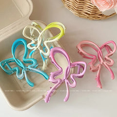 Candy Color Fashion Cute Sweet Hair Claw Clips for Girls Butterfly Kawaii Haarspange Clutch for Women Ladies Hair Accessories