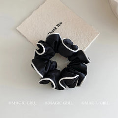 Simple Luxurious Elegant Scrunchies for Girls Fashion Chic French Style Hair Ties for Women Ladies Hair Accessories in Stock