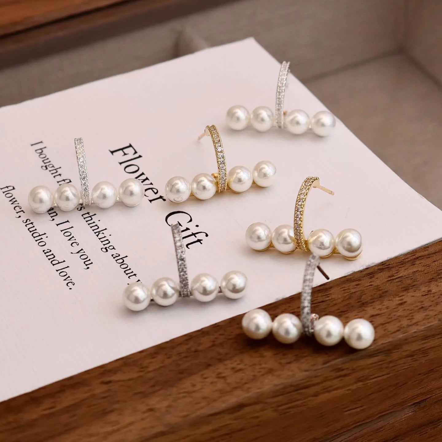 Women Hot Sale Creative Design Small Drop Earring Fashion Elegant Dainty Latest Wholesale Jewelry Accessories for Causal Office