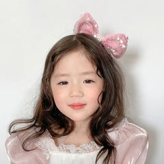 Classic Solid Color Glitter Lustrous Hair Clips for Baby Girls Sweet Cute Bowknot Alligator for Kids Children Hair Accessories
