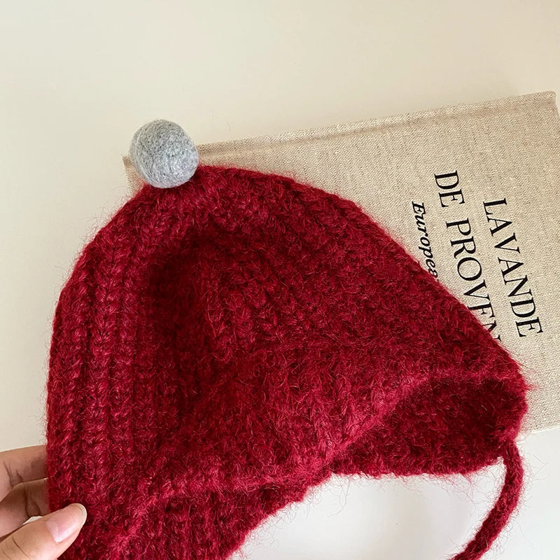 Solid Color Festival Fashion Gloves Hair Band for Baby Girls Cute Sweet Head Band Hat for Kids Children Hair Accessories Chic