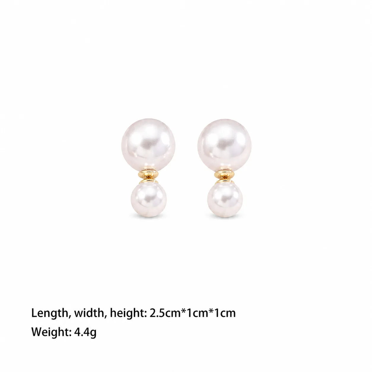 Fashion Pearl Sweet Elegant Classic Stud Earrings for Girls Trendy Simple Jewelry for Women Ladies Wholesale China Supplier