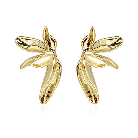 European and American Style Bold Dainty Luxury Drop Earrings for Girls Elegant Glamorous Jewelry for Women Ladies Accessories