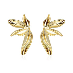 European and American Style Bold Dainty Luxury Drop Earrings for Girls Elegant Glamorous Jewelry for Women Ladies Accessories
