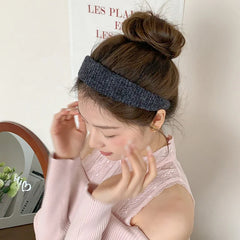 Fashion Simple Solid Color Minimalistic Wide Head Band for Girls Graceful Elegant Hair Band for Women Ladies Hair Accessories