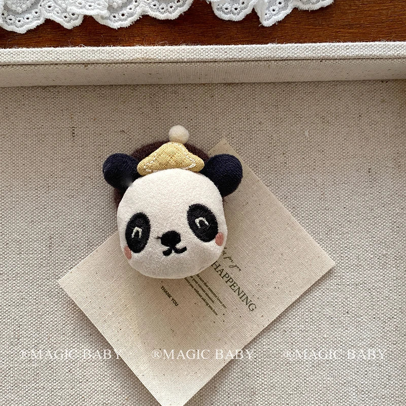Fashion Cute Sweet Kawaii Trendy Scrunchies for Baby Girls Animals Bunny Elastic Hair Ties for Kids Child Hair Accessories Chic