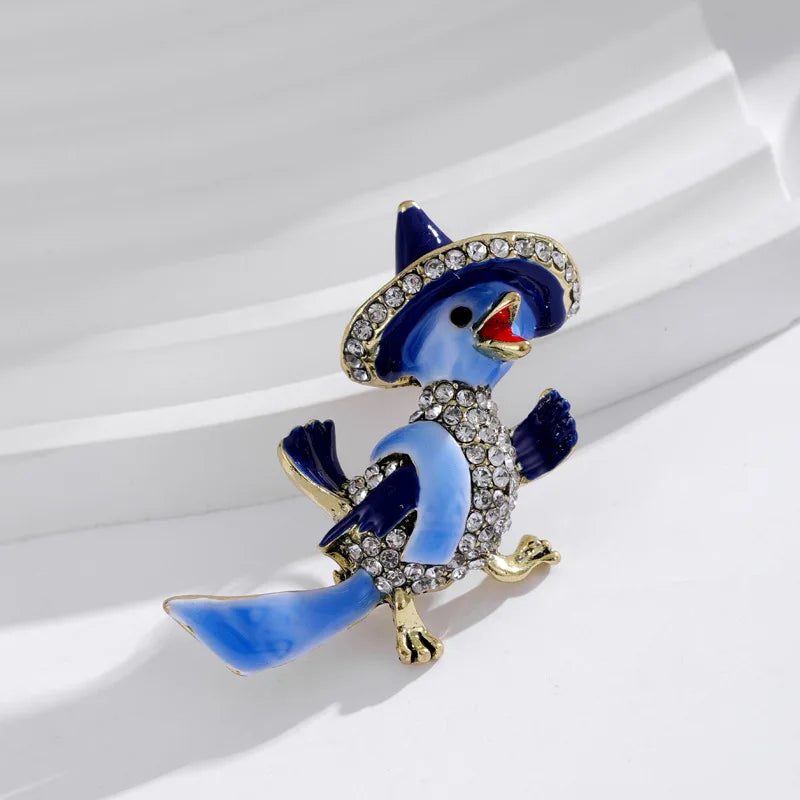 Fashion Birds New Design Trendy Sweet Brooches for Girls Stylish Animals Stylish Pins Jewelry for Women Ladies Accessories