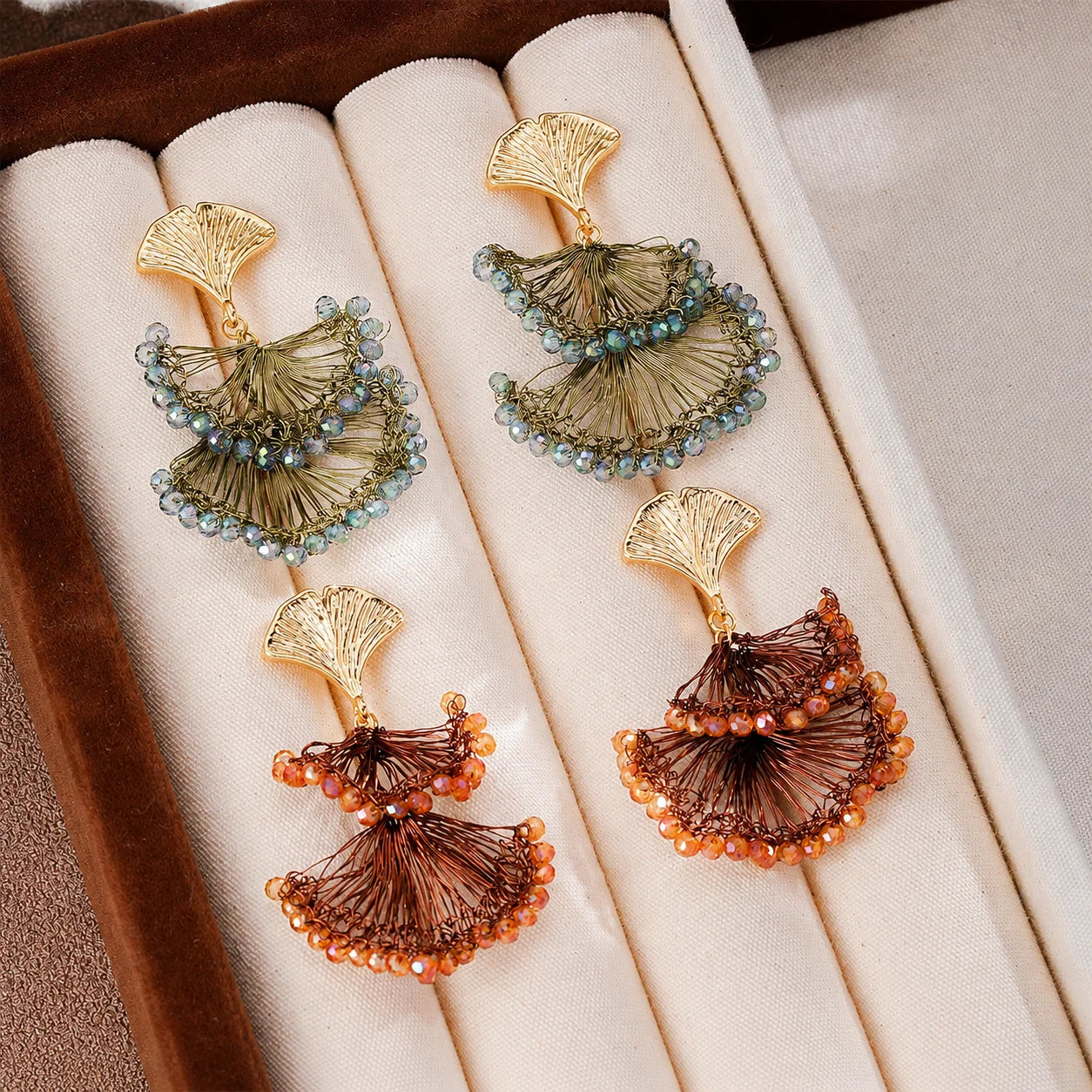 Fashion Copper Wire Crystal S925 Silver 18K Gold Plated Drop Earrings for Girls Luxury Jewelry for Women Ladies Wholesale Bulk