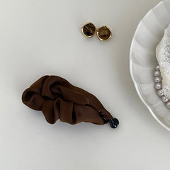 Women 2025 Hot Sale New Design Solid Colored Banana Clips Fashion Elegant Vintage Bulk Order in Stock Daily Hairpins Accessories